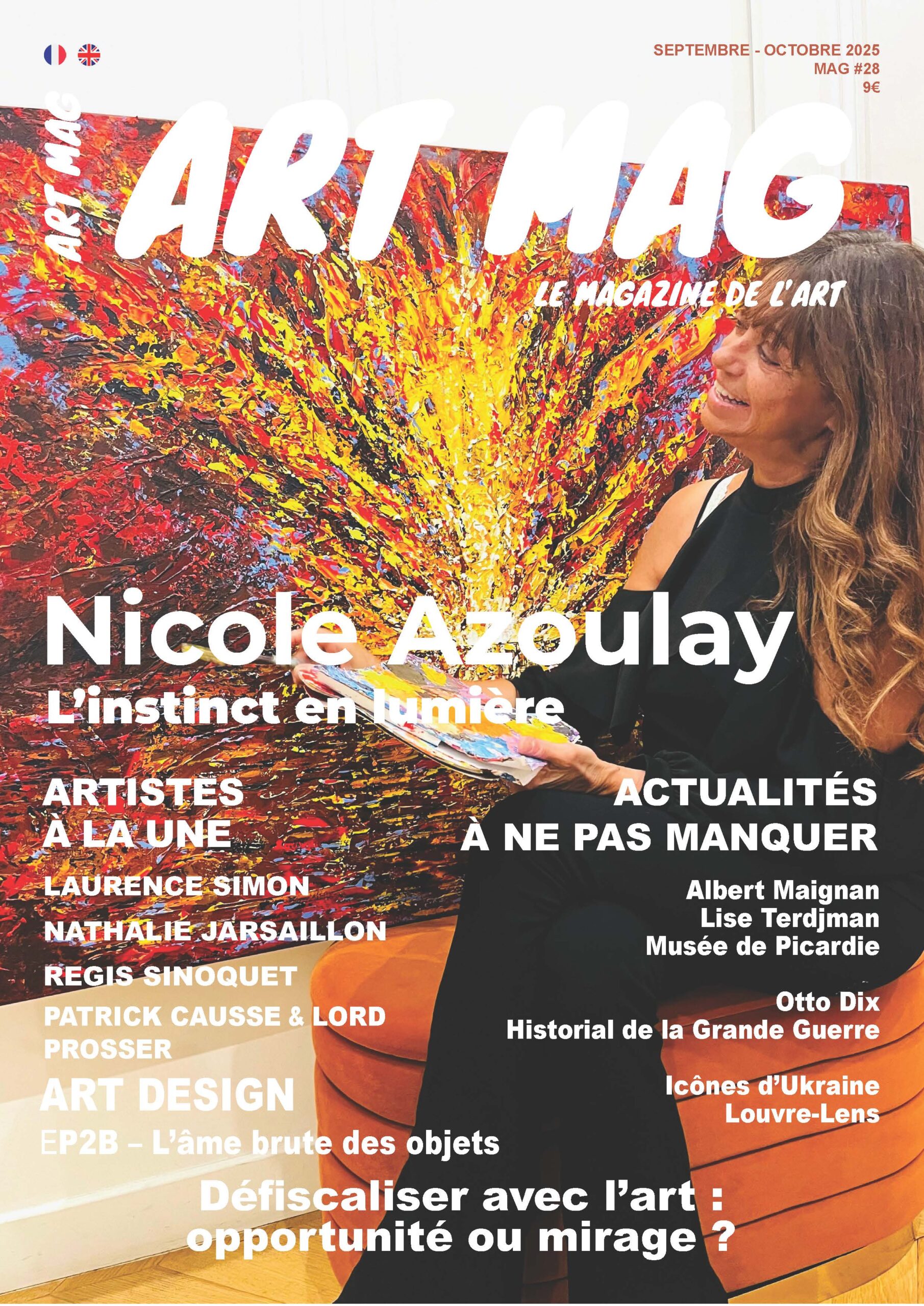 Couverture ART MAG Nicole Azoulay